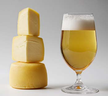 Maridaje y cata de cerveza Lager con queso